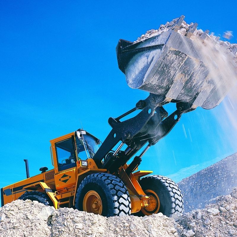 back hoe