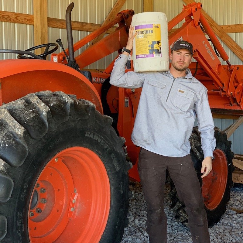 oko-safety biodegradable tire sealant